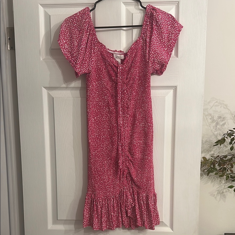 Pink Speckled Women's Dress